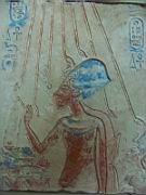 Le roi Akhenaton, sous le dieu Athon