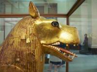 Dtail du lit du pharaon