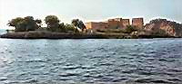 Le temple de Philae, sur l'le d'agilka